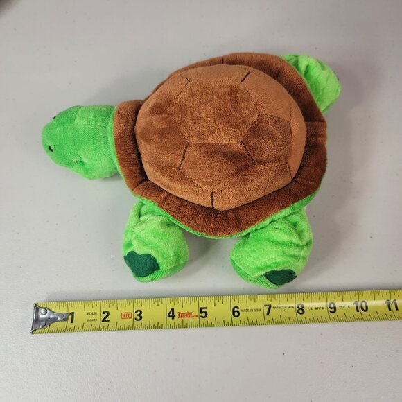 Webkinz Turtle Plush Green Stuffed Animal Beans In Feet Ganz No Codes HM150 - Picture 10 of 10